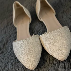 2 PAIRS of flats size 10 womens